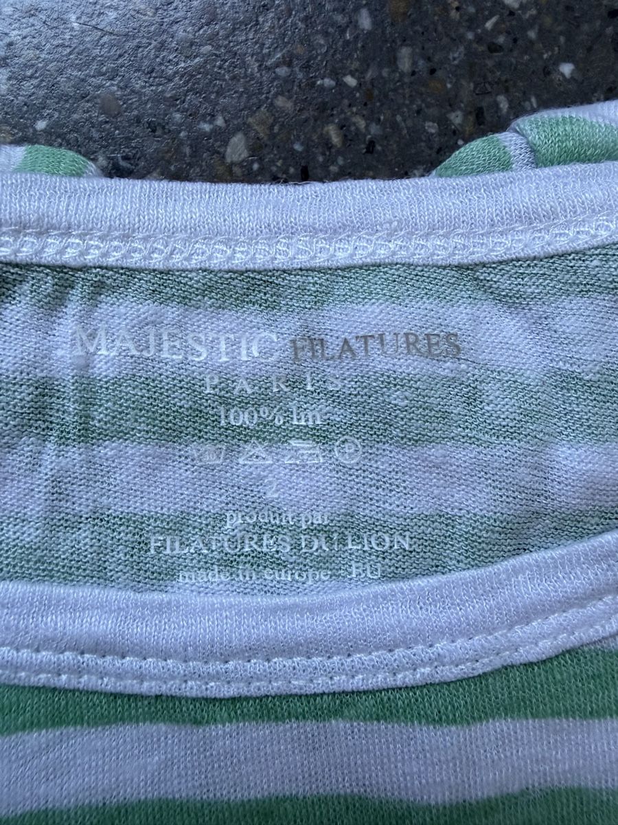 T-shirt: T-shirt en lin Majestic Filatures – Usato da Mont-sur-Lausanne venduto da lacasta 3