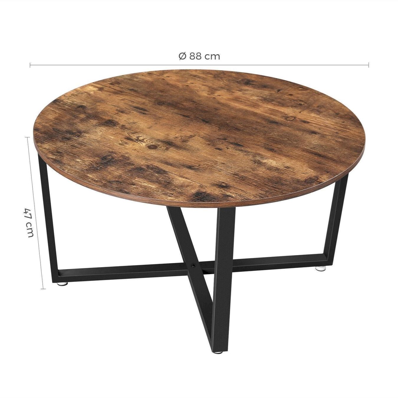 Tavoli: VASAGLE LCT88X Rund Couchtisch – Nuovo e nell'imballaggio originale da Bottighofen venduto da zaap 2