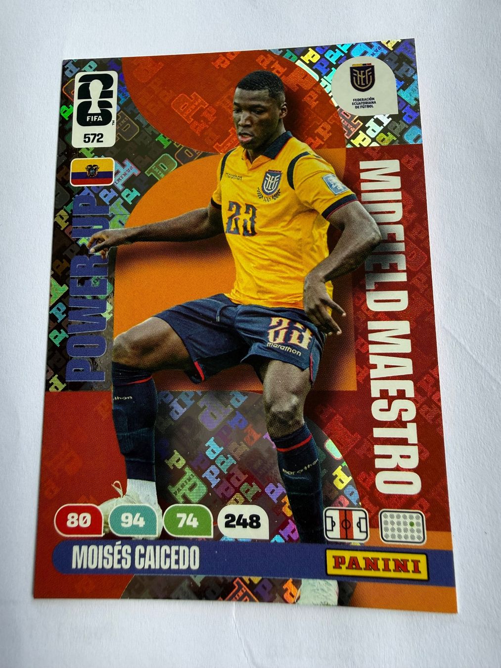 Panini Sammelbilder & Trading cards: Adrenalyn Moises Caicedo Midfield Maestro nr 572 – Neu (gemäss Beschreibung) aus Vandoeuvres von mar_x896