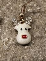 Süsse Rentier Ohrringe, ideal für die Festtage! ✨🦌