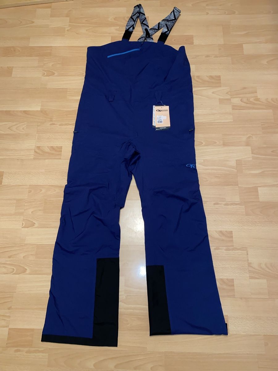 Outdoor Research Pantaloni: Outdoor Research Carbide Bibs Skihose Hardshellhose – Nuovo e nell'imballaggio originale da Zürich venduto da pok_7mw8
