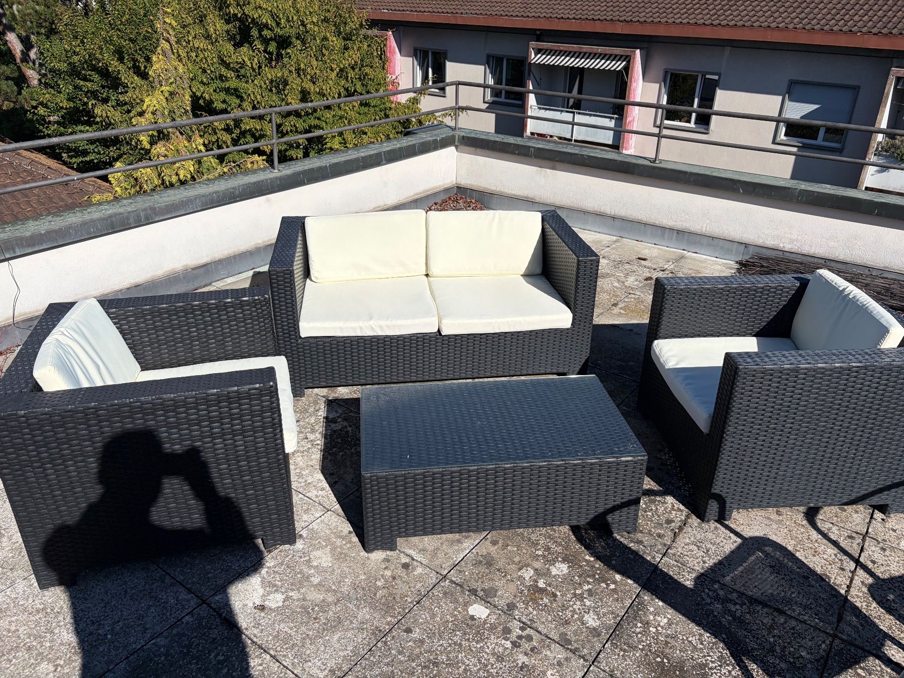 Sessel: Lounge für Terrasse, Balkon oder Garten – Gebraucht aus Bern von Cyru123