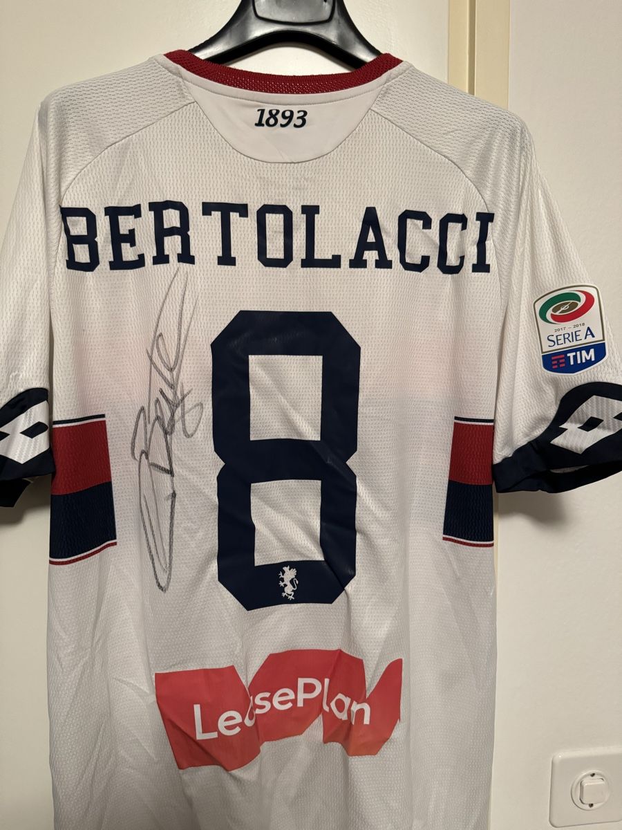 Canottiere & Pantaloni: Match Worn Genoa afc Bertolacci – Usato da Lugano venduto da Trapp2828 2