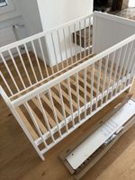 Baby Bett Weiss wie neu 70x140 cm