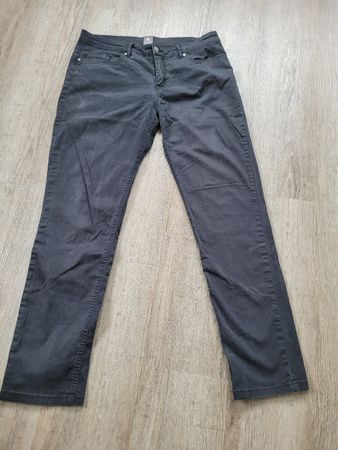 schwarze Stoffhose von Manor 42
