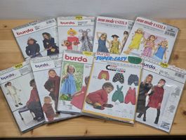 Set: 9 Schnittmuster für Kinder
