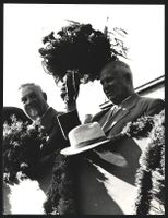 Fotografie Nikita Chruschtschow und Bulg