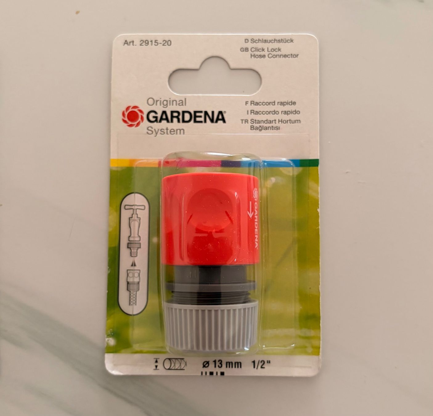 Gardena Tubi & Tubi flessibili: 5x Gardena Schlauchverbinder 3/4 – Nuovo e nell'imballaggio originale da Adliswil venduto da TV-Link 1