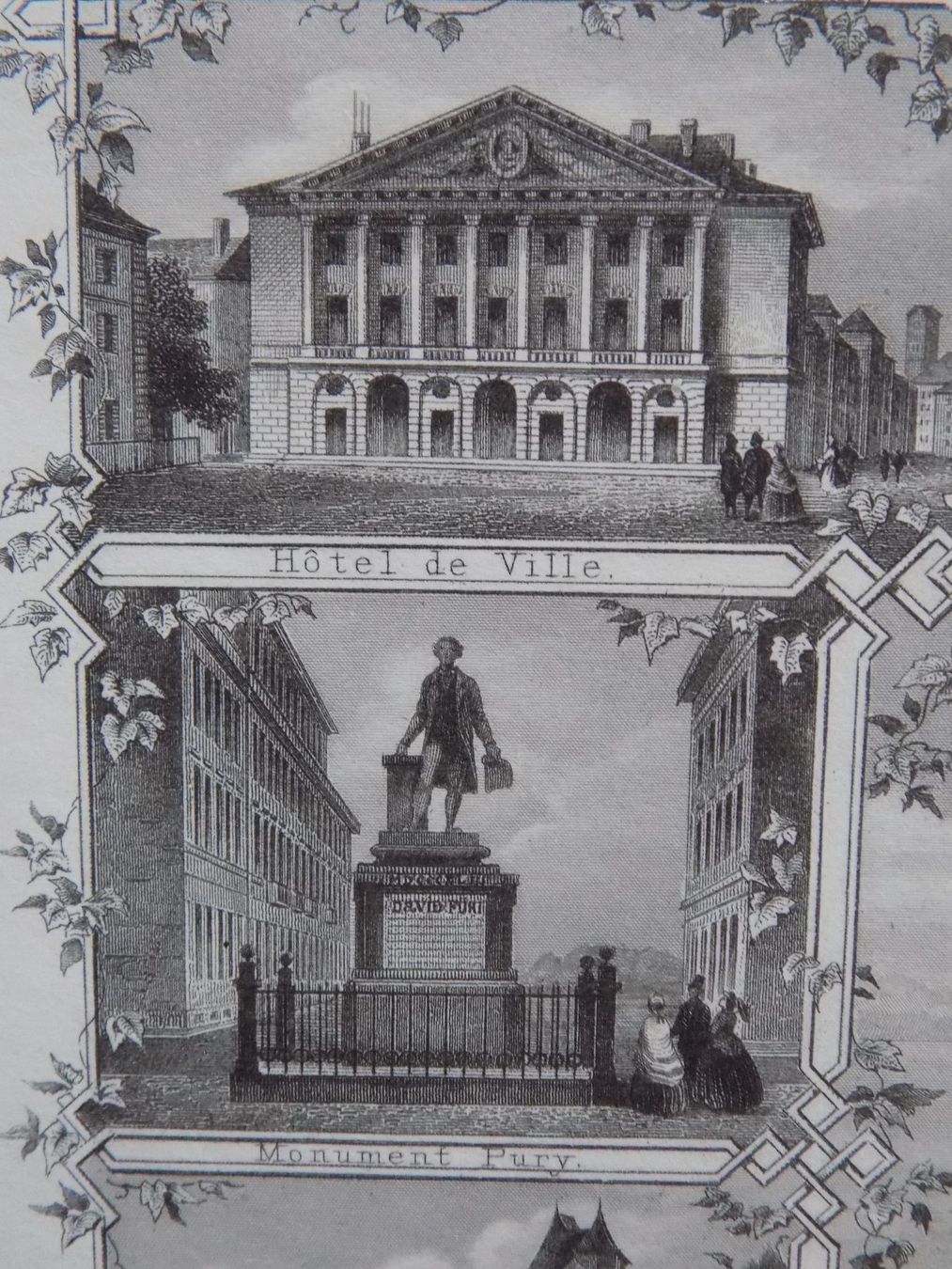 Gravures: Neuchâtel Souvenirblatt – D'occasion à Risch par Rischli15 3