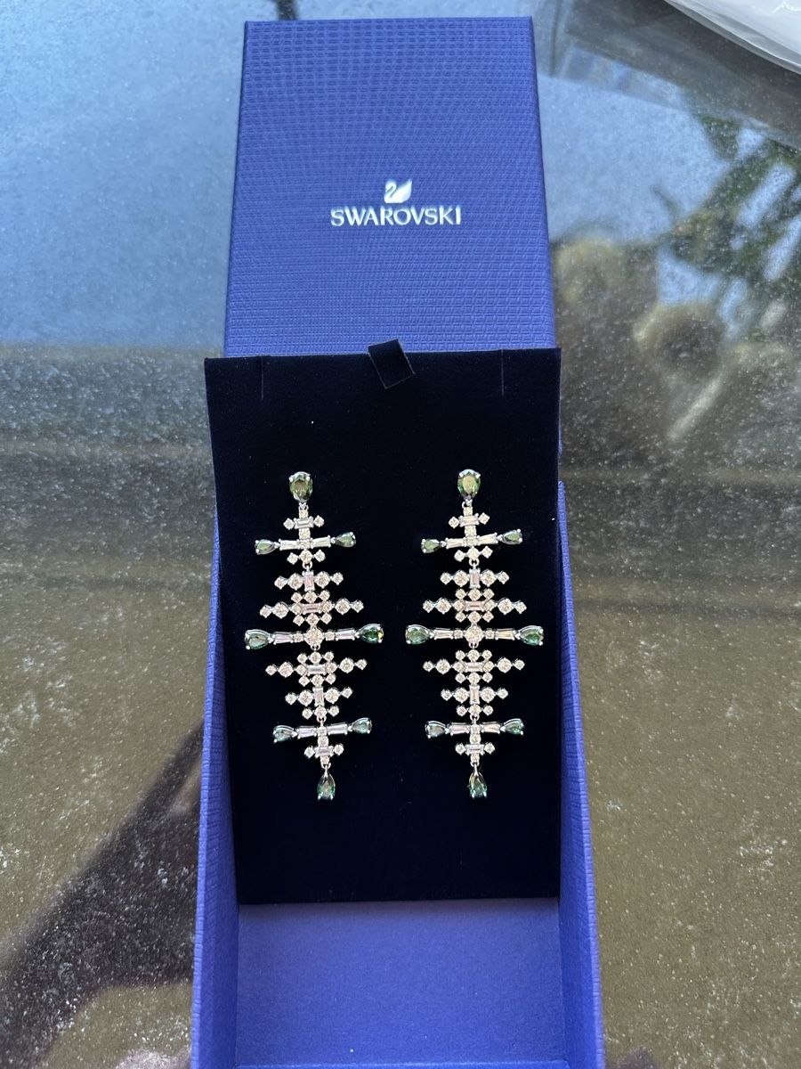 Swarovski Orecchini pendenti & Orecchini a lobo: Swarovski Ohrstecker/ Chandeliers – Nuovo (secondo la descrizione) da Bern venduto da Shininglove 2