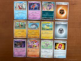 Pokemon 12er Karten Set (Versand gratis)