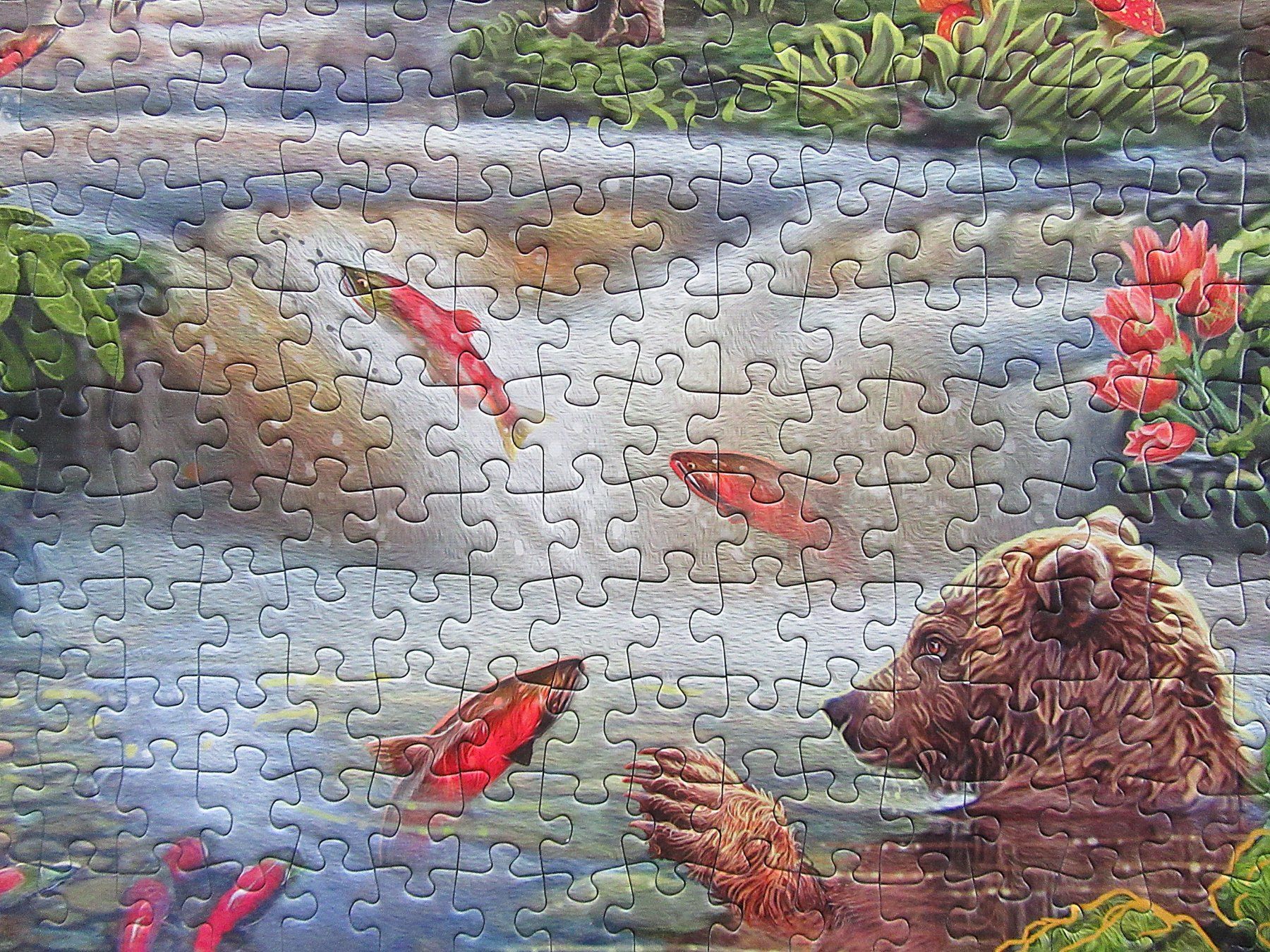 Puzzles: Schmidt Puzzle 1000 Teile - Waldtiere am Waldrand – Gebraucht aus Auenstein von Padabimbim 3