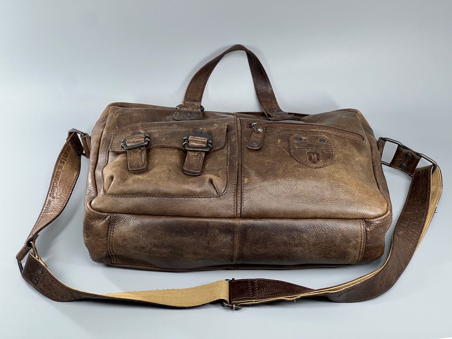 Aunts & Uncles Borse: Leder Handtasche / Umhängetasche  -  aunts & uncles – Usato da Sennhof venduto da Johnbest 2
