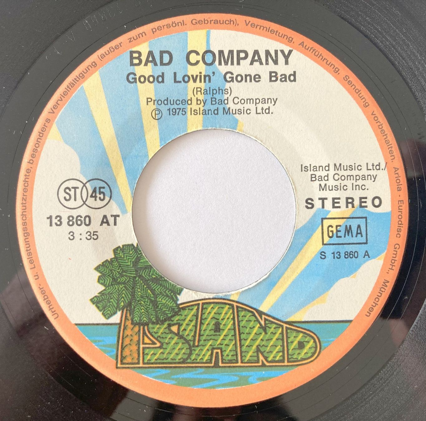 Dischi in vinile: BAD COMPANY - GOOD LOVIN' GONE BAD – Usato da Bottens venduto da hotter-than-hell 2