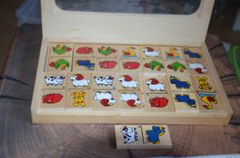 HOLZ SPIEL DOMINO - JEUX EN BOIS