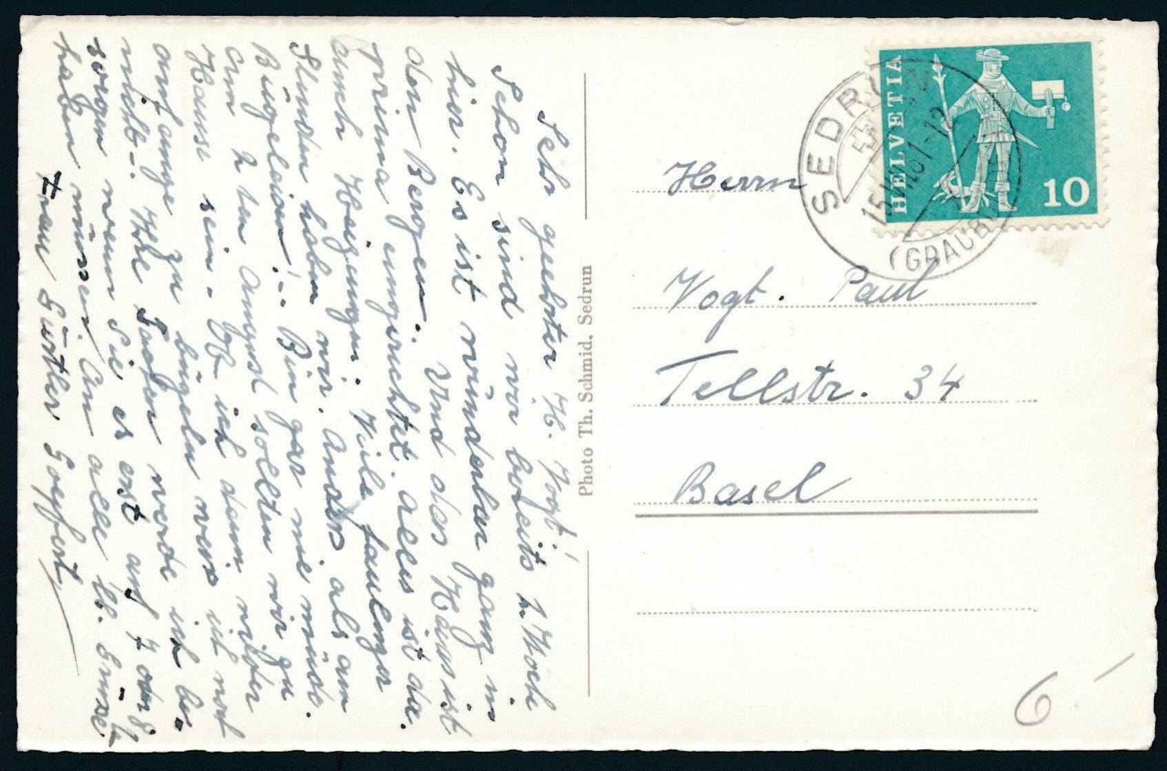 Cartes postales: AK: Sedrun – D'occasion à Bonau par Profila3 1