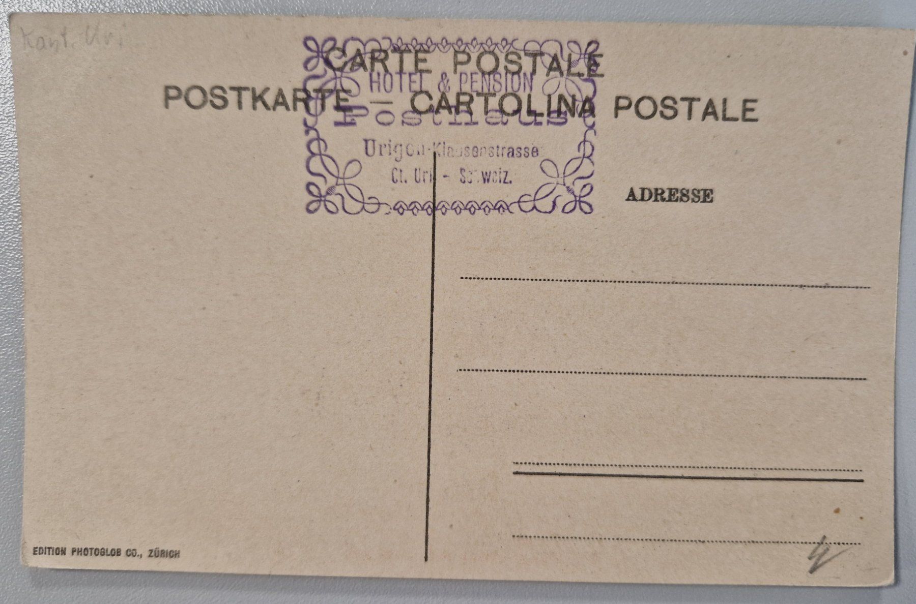 Cartoline postali: Schächenbach mit Windgälle, Hotel Posthaus Urigen top – Nuovo (secondo la descrizione) da Melchnau venduto da Fishel 1