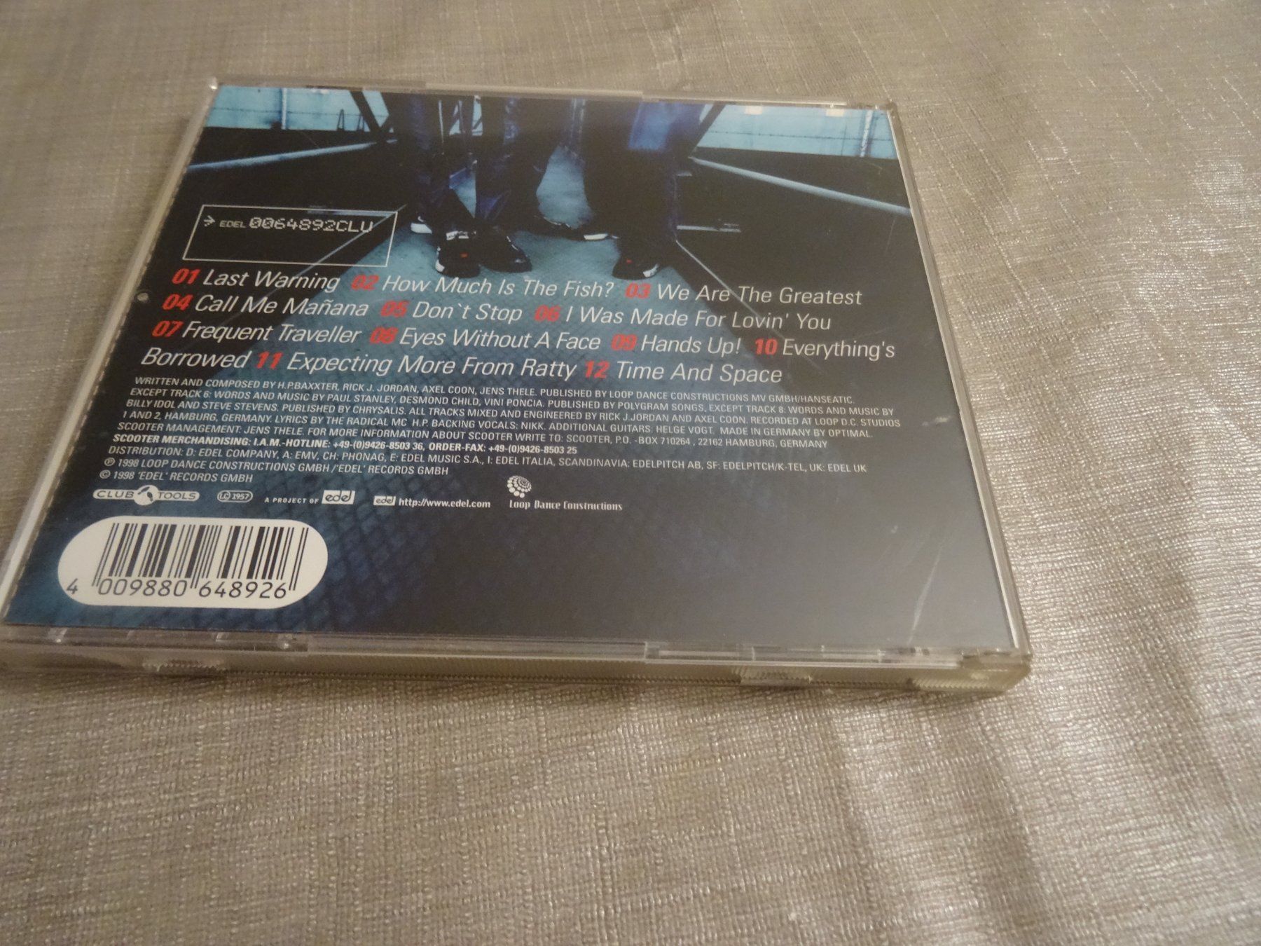 CD: Scooter - No Time to Chill (CD) – Usato da Olten venduto da Disc-Ausverkauf 1