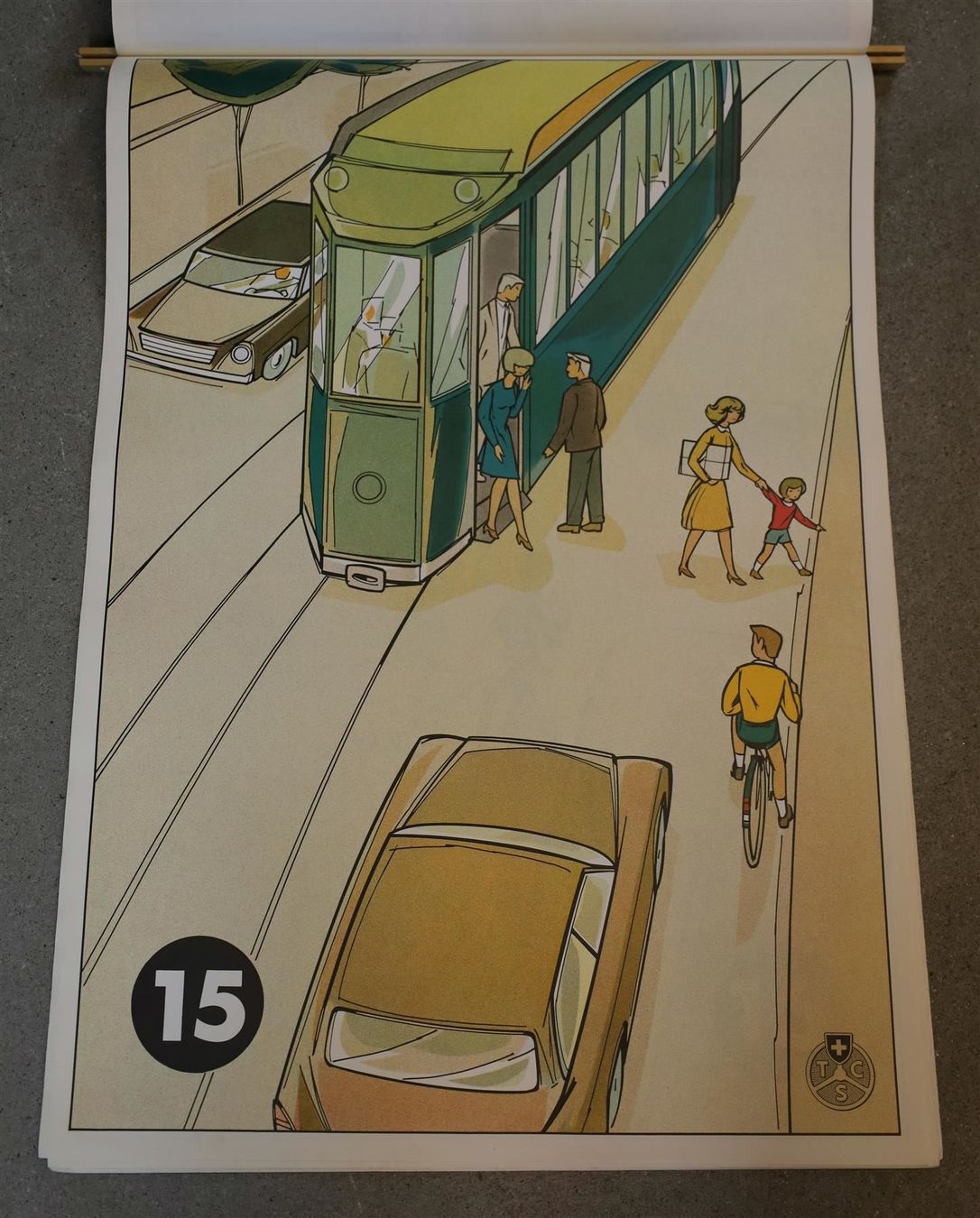 Poster & Bilder: 24 Bilder "Die Gefahren der Strasse" – Gebraucht aus Birrwil von brandschatz_birrwil 2