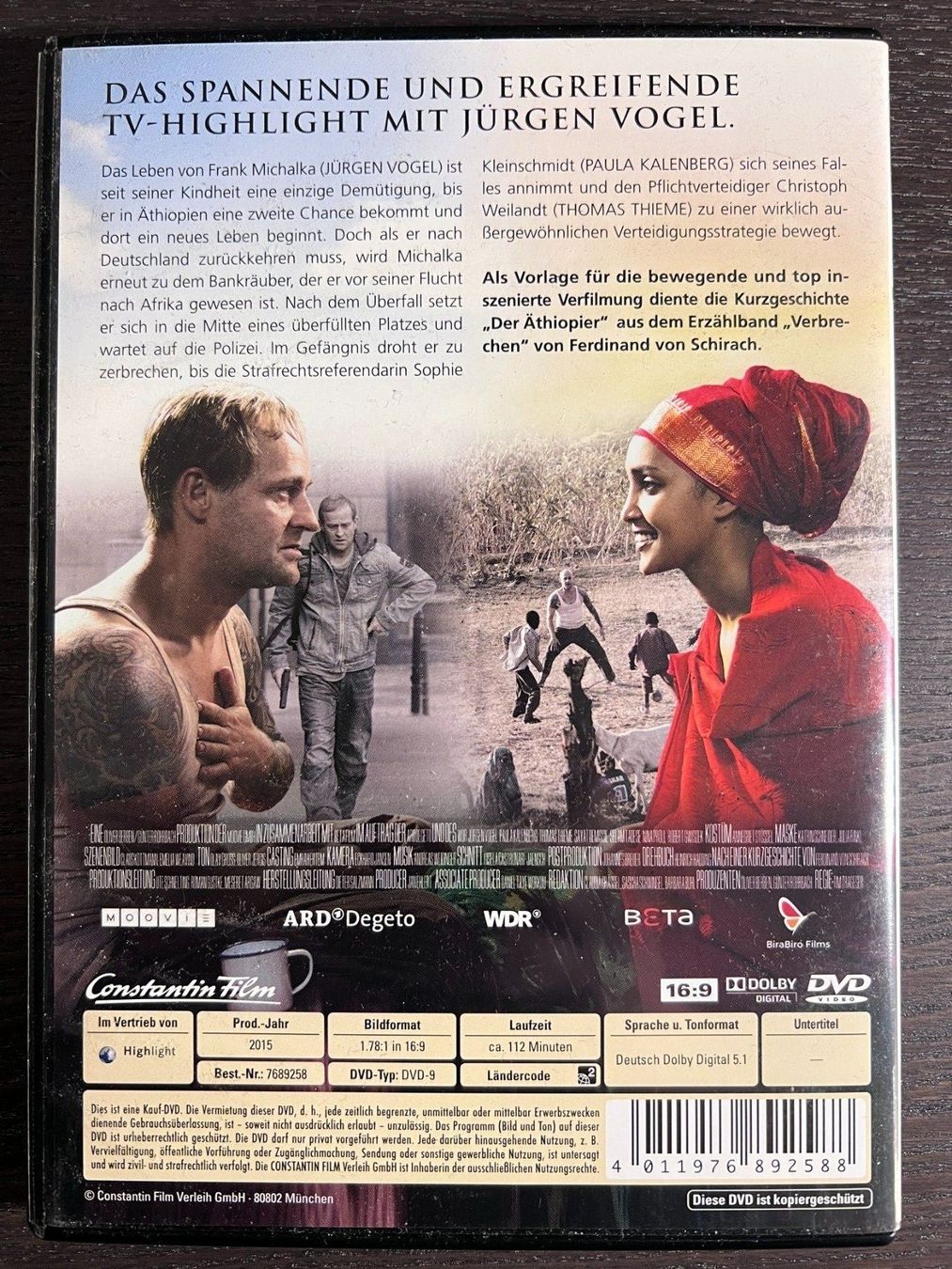 Tutti i DVDs: Der weisse Äthiopier – Usato da Zürich venduto da FilmFreunde 1