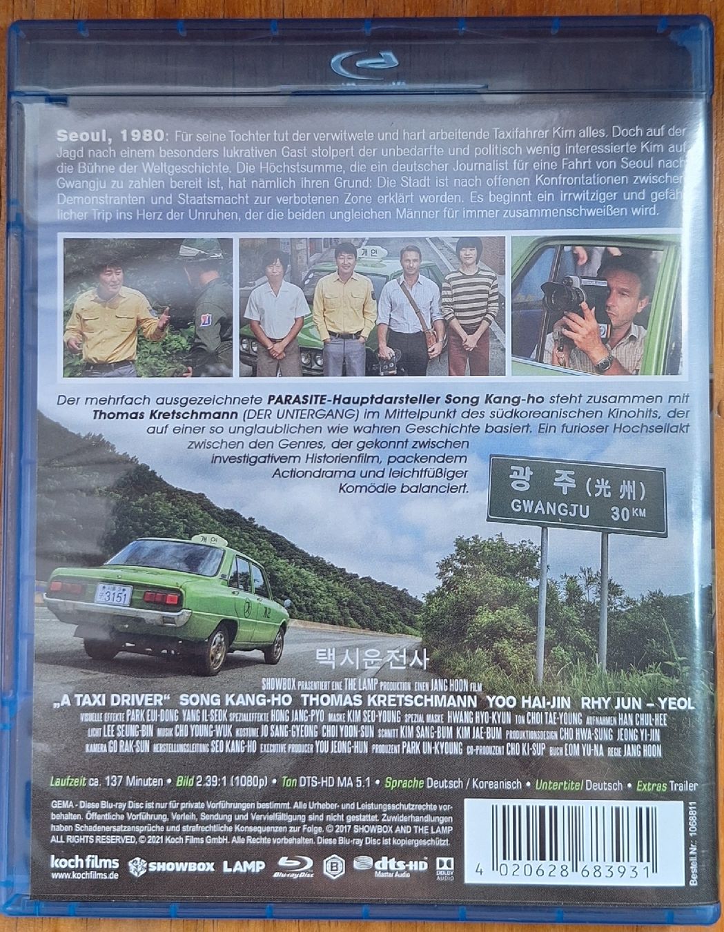 Tutti i DVDs: A Taxi Driver - Blu-ray – Nuovo (secondo la descrizione) da Schmitten FR venduto da Sidewinder 1