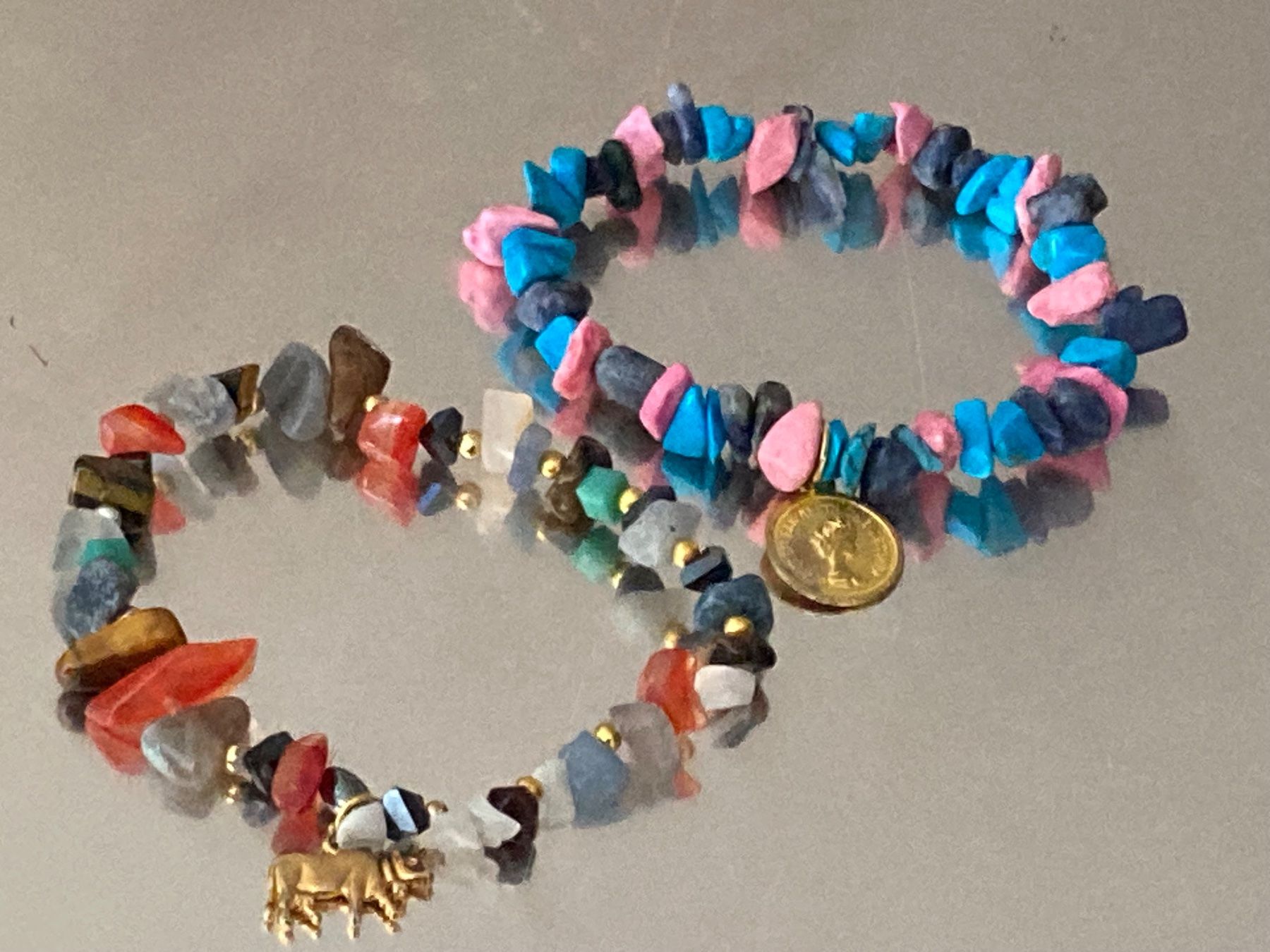Bracciali & Braccialetti: Bracelets en pierres naturelles – Usato da Marly venduto da Antigona71