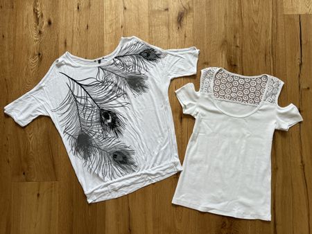 ALBA MODA u. Heine T-Shirts Gr. XS NEUWERTIG