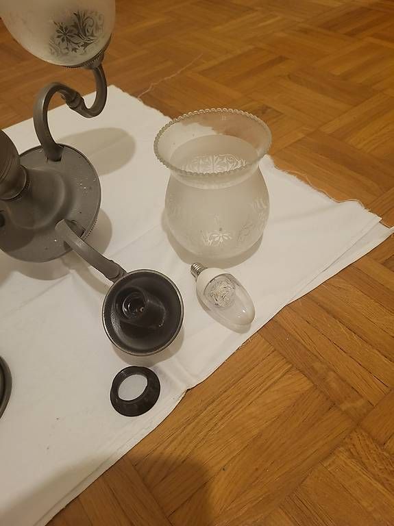 Lampadari & plafoniere: Lustre en étain – Usato da Bussigny venduto da DOC1030 1