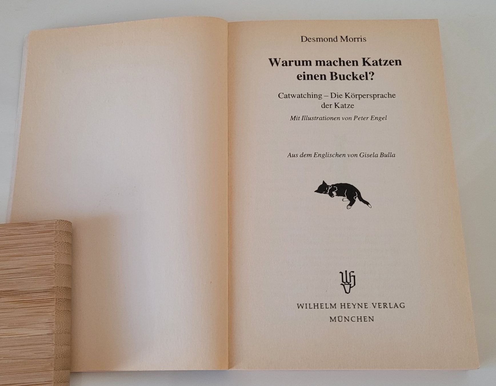 Libri: Desmond Morris - Warum machen Katzen einen Buckel? – Usato da Zürich venduto da fourpaws 2