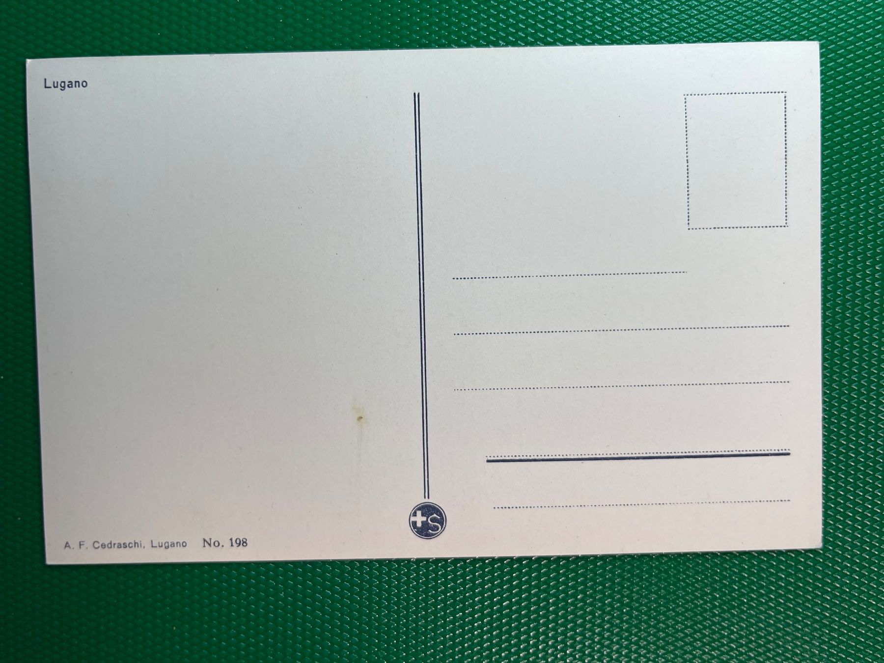 Cartoline postali: Lugano - Hotel Palace – Usato da Steg VS venduto da danwer74 1