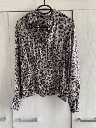 Diana Gallesi 100% Seide Bluse - Gr. 38