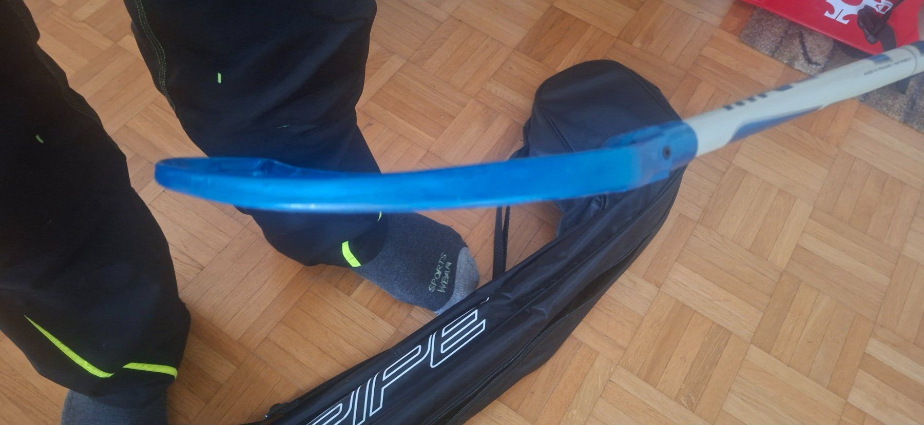 Unihockey: Unihockeyschläger Fatpipe – D'occasion à Root par njn_jhd6 3
