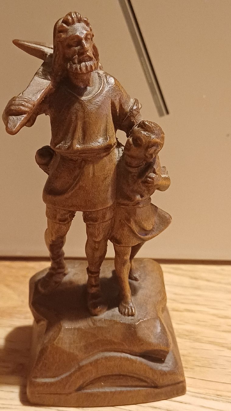 Statuette: Willhelm Tell Holzfigur – Usato da Flawil venduto da Naphtali 1