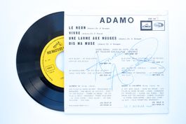 Adamo - Disque signé