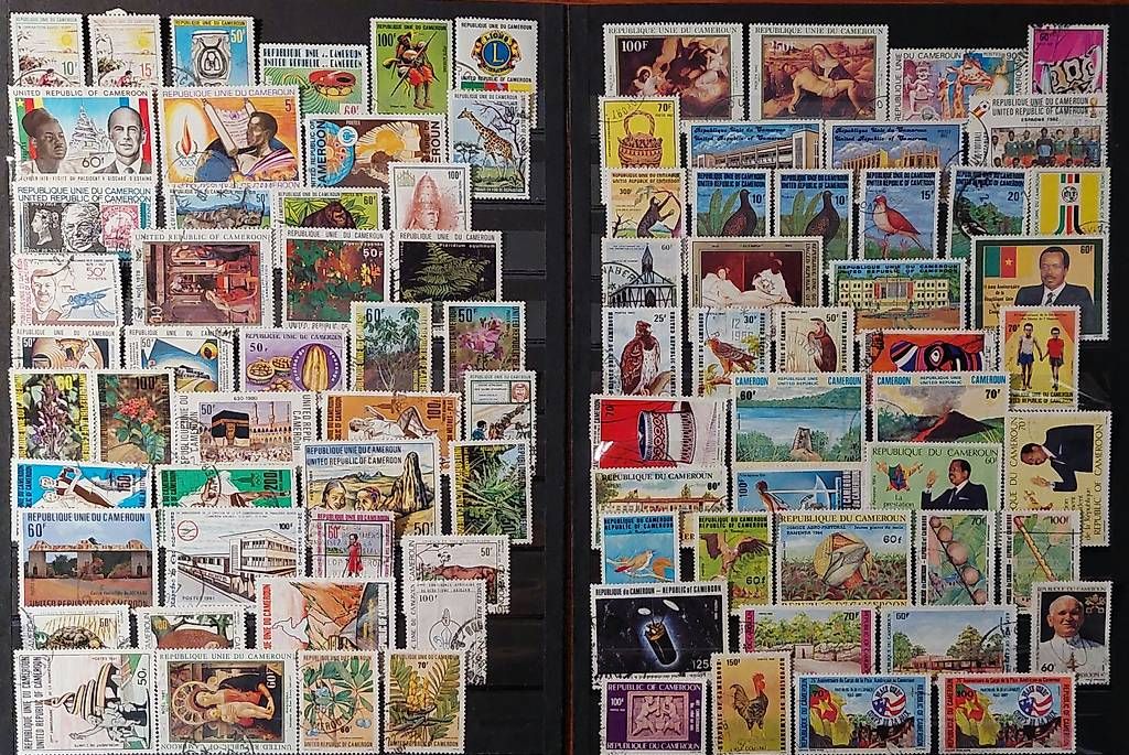 Tutti i francobolli: Cameroun 440 timbres oblitérés – Usato da Saillon venduto da picav 4