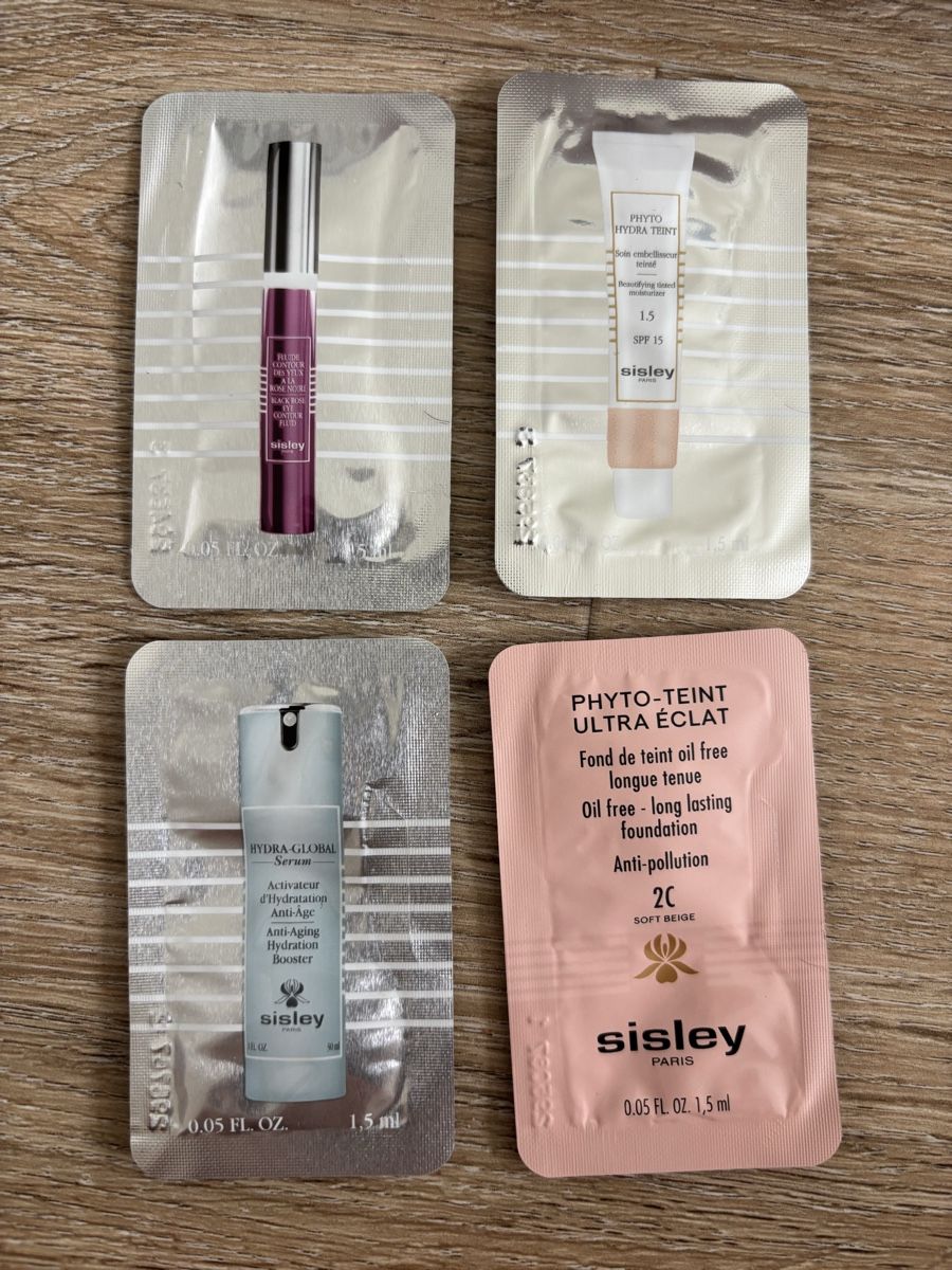 Sisley Cura del viso: Sisley Kosmetik Probierset mit herzigem Täschchen  – Nuovo e nell'imballaggio originale da Muri b. Bern venduto da mugichan1 4