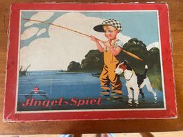 Antikes Angel-Spiel von O. & M. Hausser Ludwigsburg