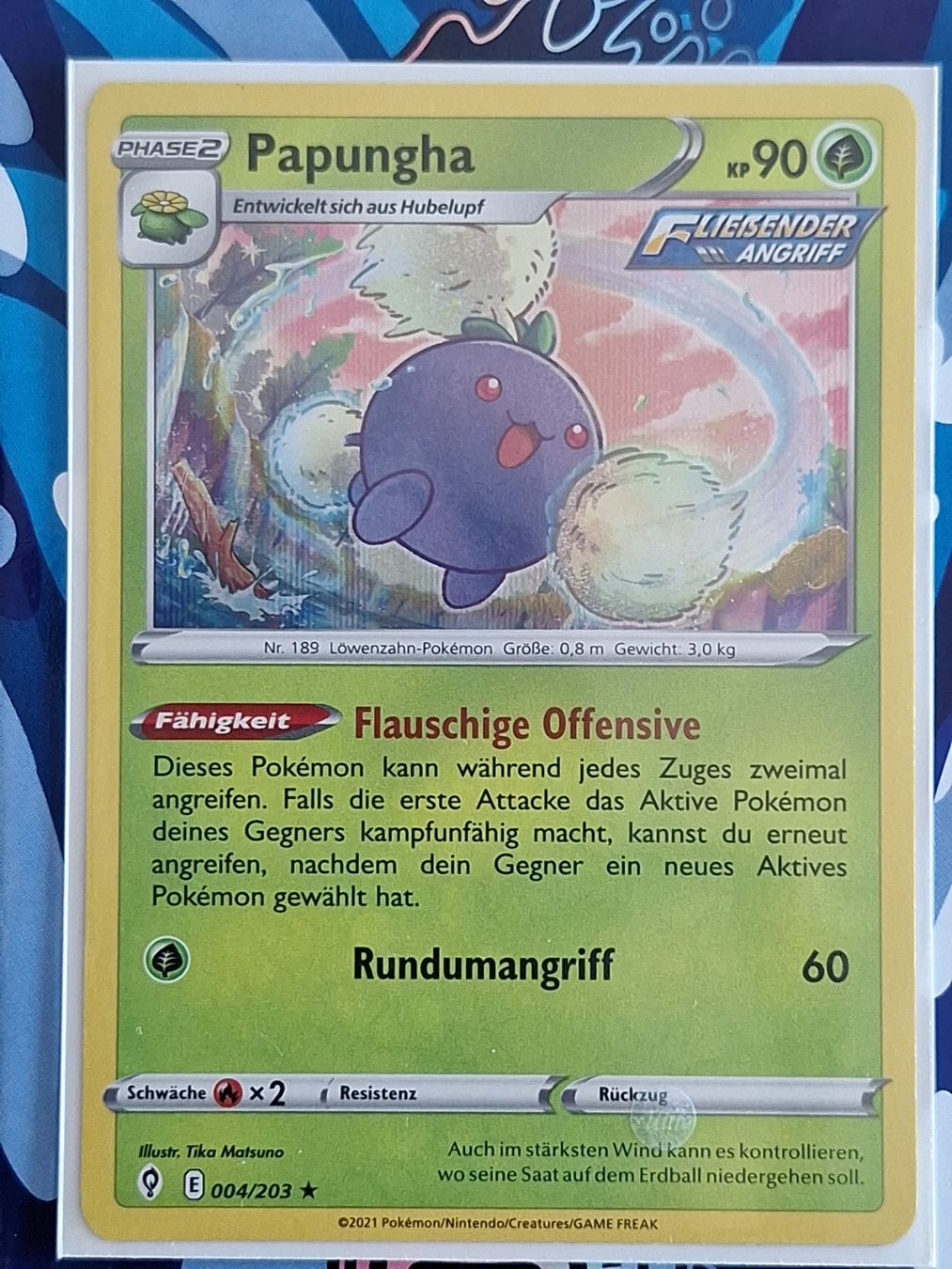 Pokémon Cartes à collectionner: Papungha - Evolving Skies #Ord3 – D'occasion à Altstätten SG par GGsGameshop