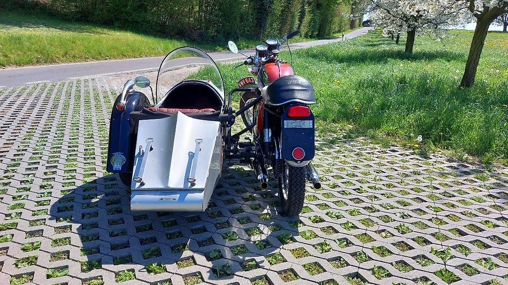 Strada: BSA A65 Lightning Gespann (Pendant zu Norton oder Triumph) – Usato da Sursee venduto da Honda94 3