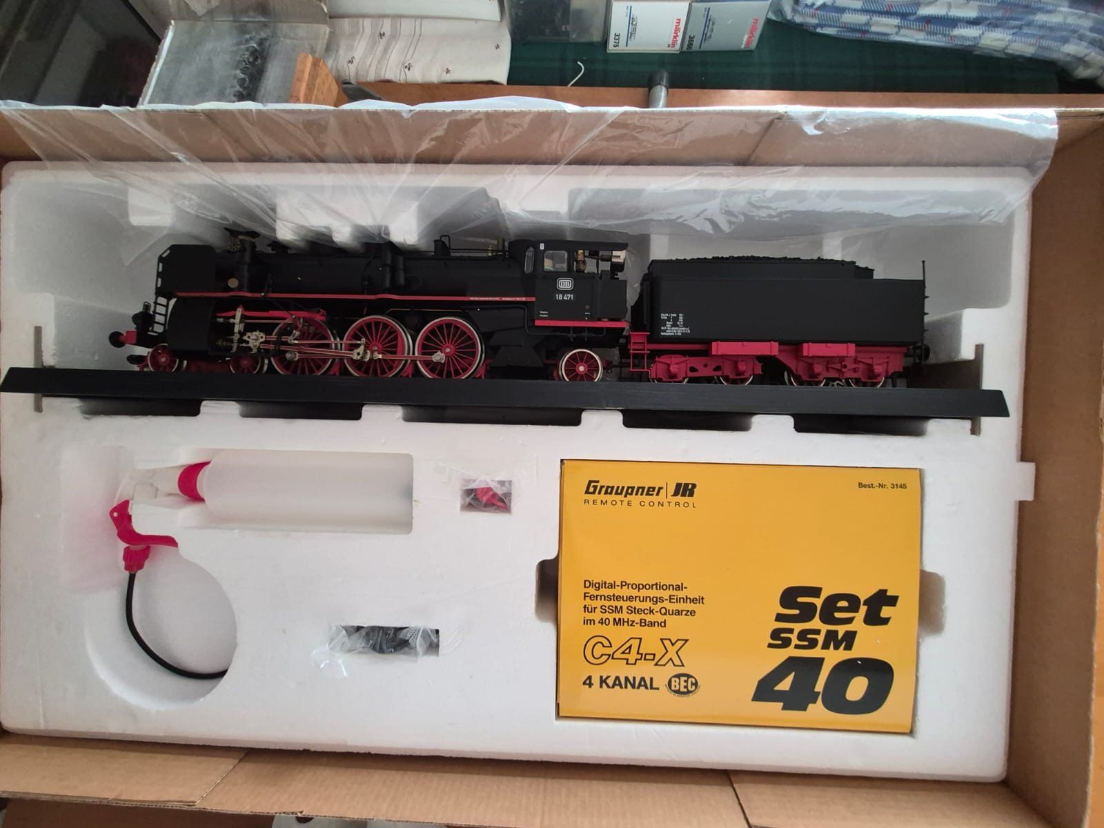 Märklin Modellini di ferrovie: Echtdampf Lok Spur 1 Märklin – Nuovo e nell'imballaggio originale da Lyss venduto da murgelianer