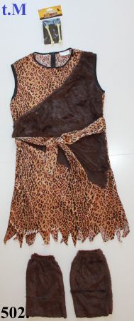 Costume femme des cavernes / Höhlenfrau t. M NEU!