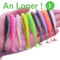 10 Stück Angeln Köder 75mm Weich Karpfen Bass
