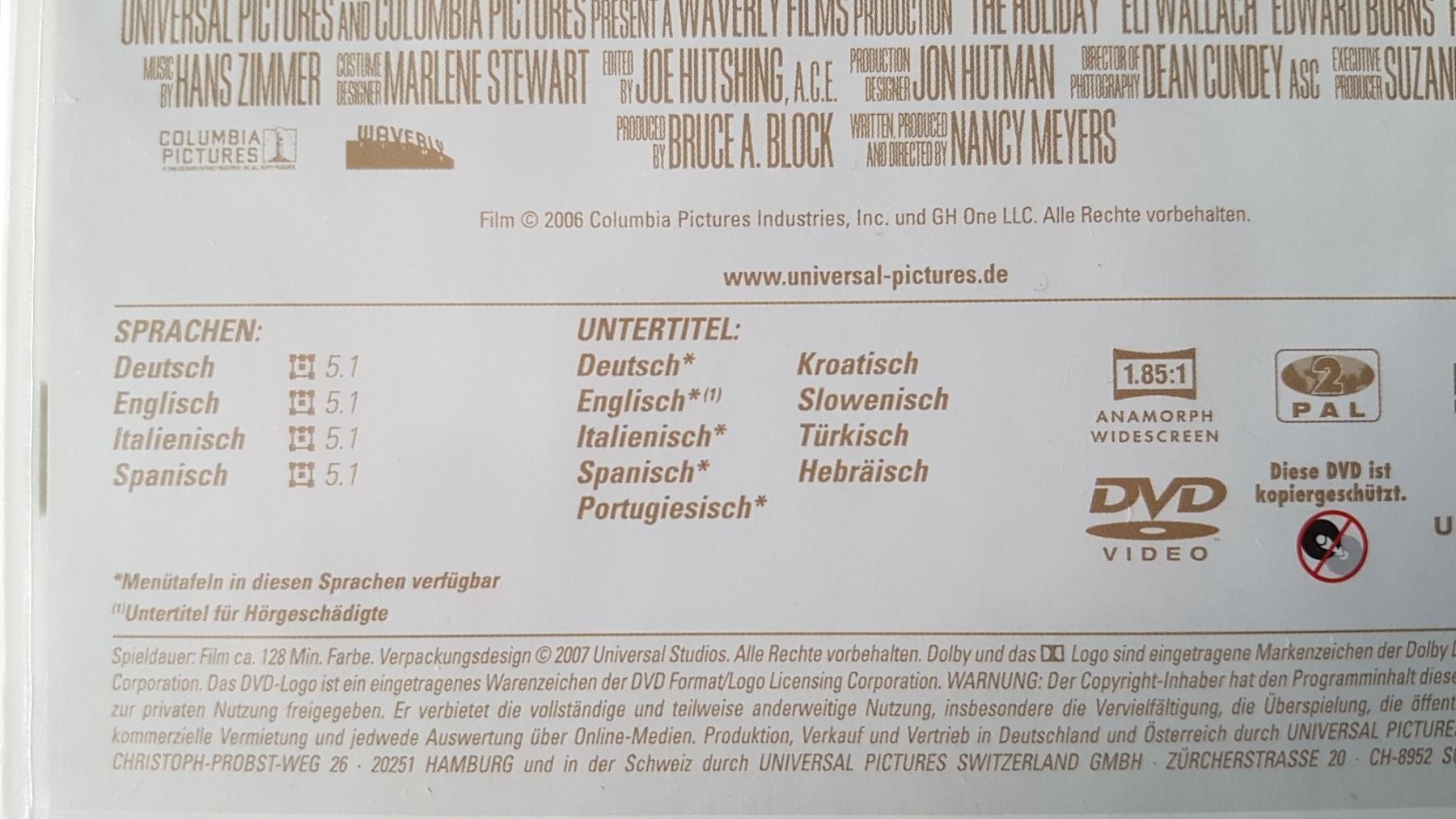 Tutti i DVDs: DVD Liebe braucht keine Ferien – Usato da Oetwil am See venduto da fineli2 1