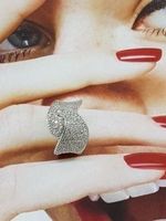 150 Diamanten 1.35ct , tw, Weissgold