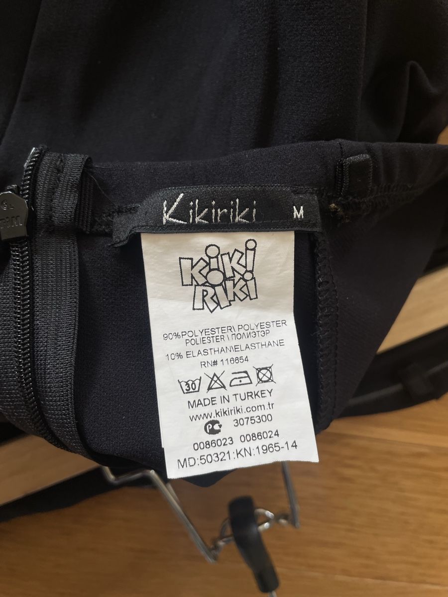 Vestiti: Schwarzes Bandeaukleid mit Schösschen Gr. M – Usato da Zürich venduto da katidust 2