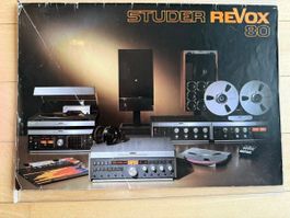 Studer Revox 80 Original Bedienungsanleitung