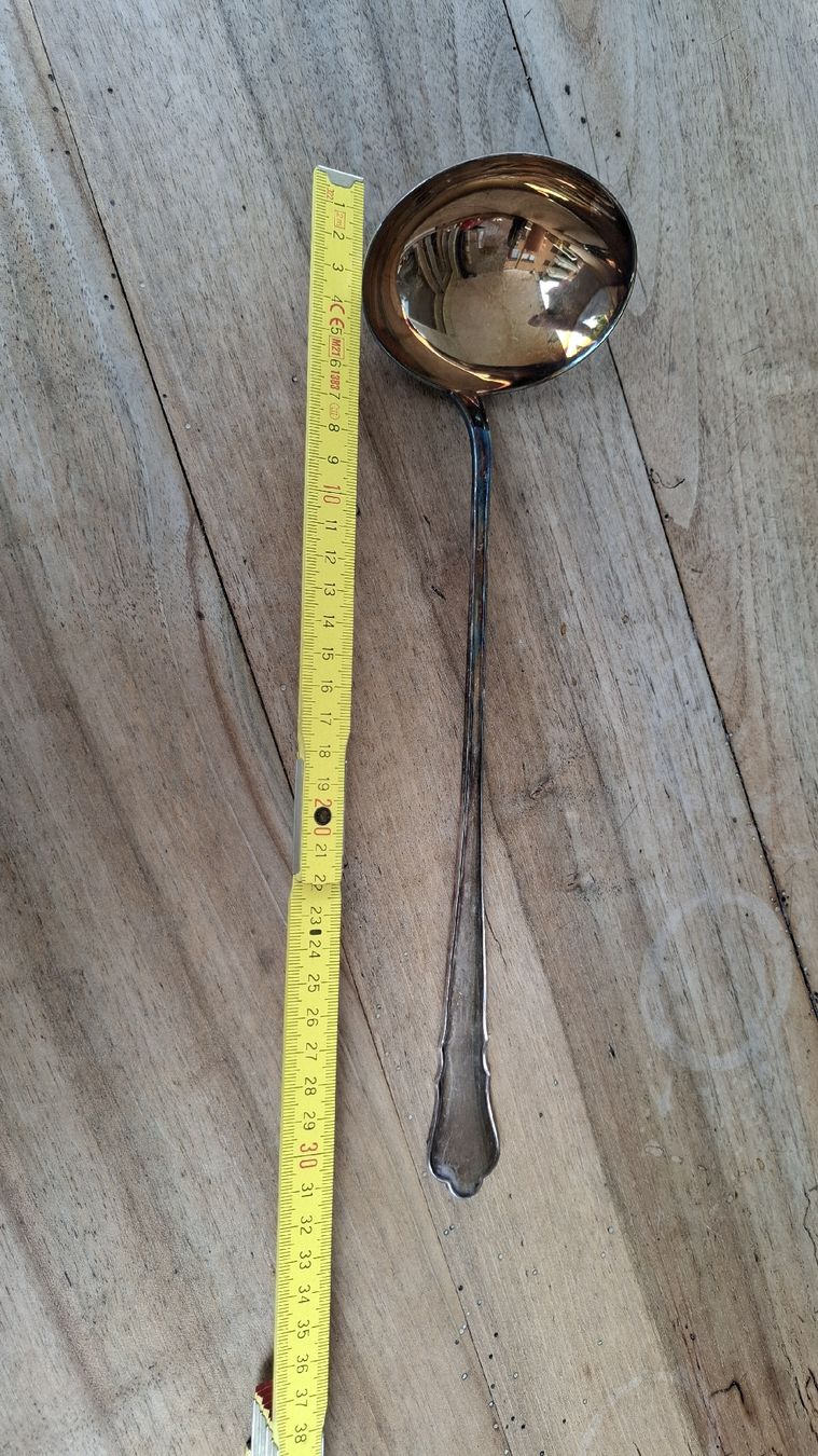Cucchiai: Versilberte Schöpfkelle 32 cm – Usato da Zürich venduto da witike
