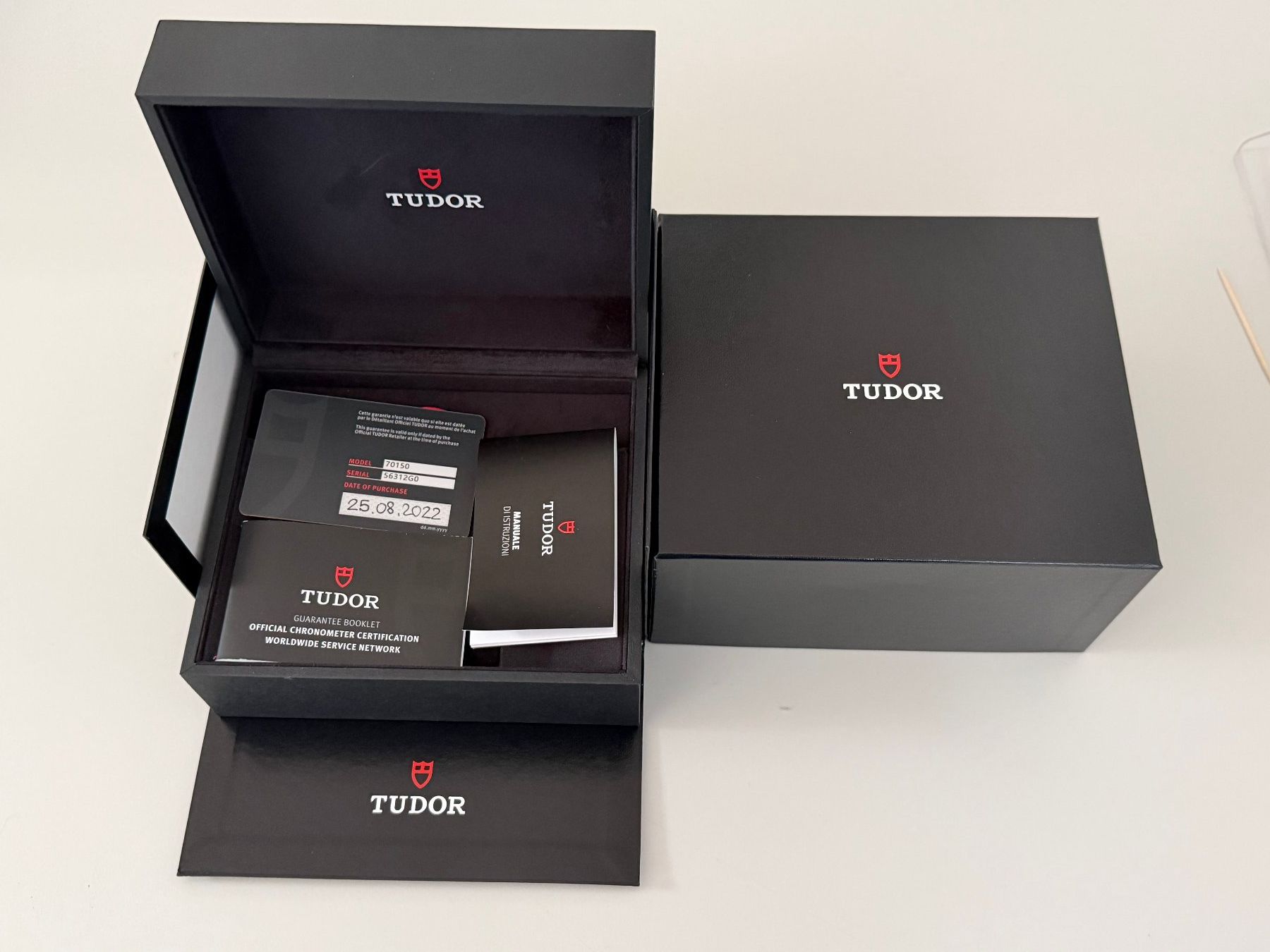 Tudor Orologi: Tudor Black Bay P001 Chronometer – Usato da Gretzenbach venduto da Red-Rooster 6