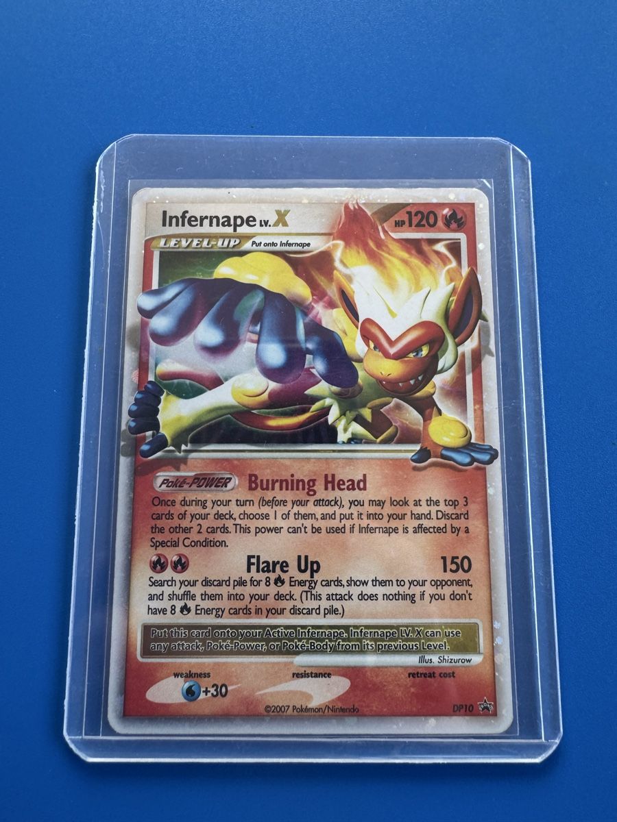 Pokémon Cartes à collectionner: Infernape lv.X DP10 EN – D'occasion à Bellinzona par Yanpa