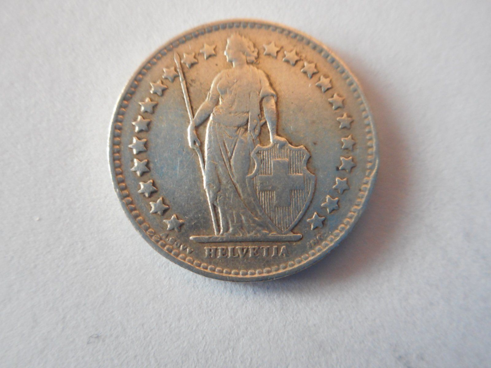 Alle Münzen: 50 Rp. 1945 silber – Gebraucht aus Kriegstetten von pizlad2010 1